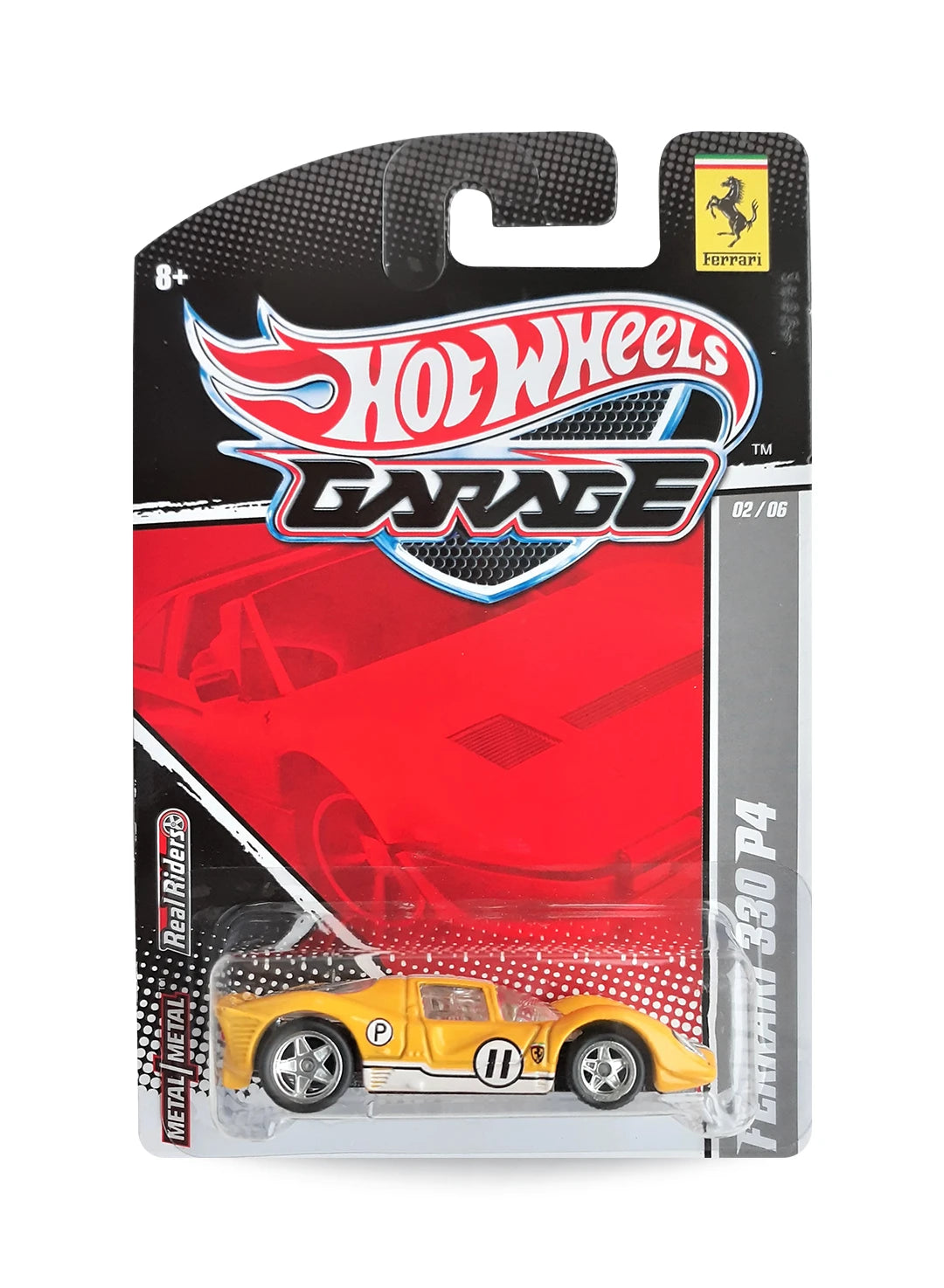 Hot Wheels Ferrari Garage 2011 Ferrari 330 P4 1:64 – Yellow