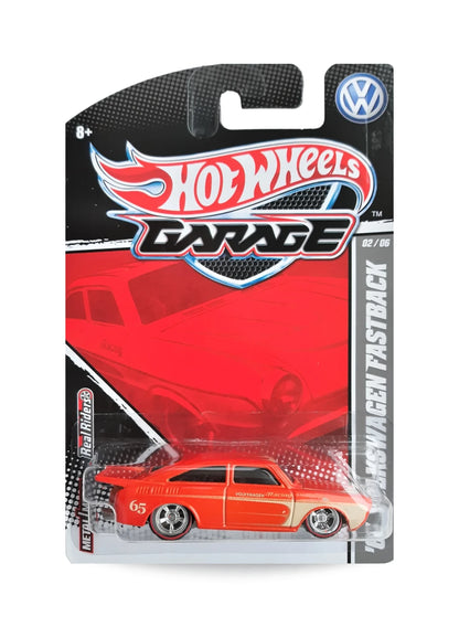 Hot Wheels Volkswagen Garage 2011 '65 Volkswagen Fastback 1:64 – Metallic Orange