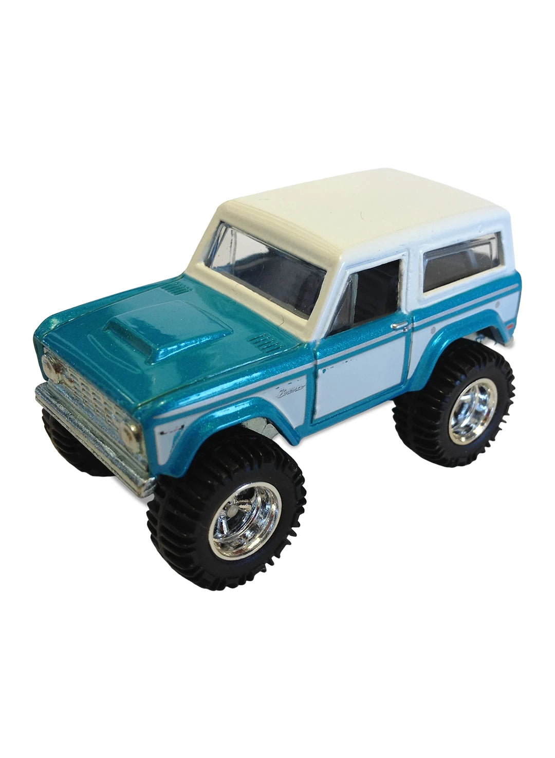 Hot Wheels Ford Garage 2011 Ford '67 Ford Bronco 1:64 – Baby Blue & White