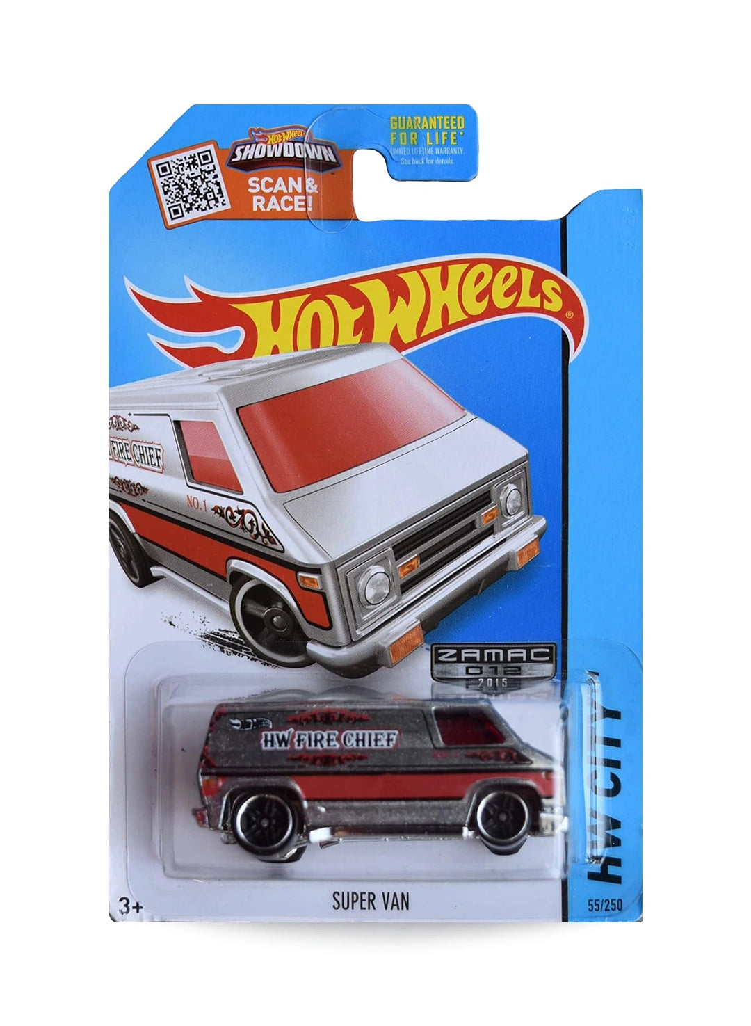 Hot Wheels Walmart Exclusive ZAMAC Editions 2015 Super Van 1:64 – ZAMAC