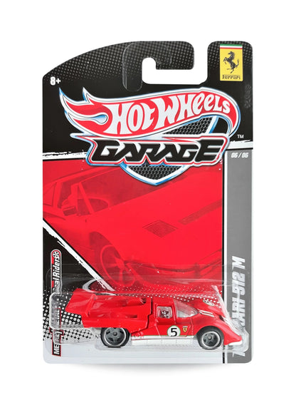 Hot Wheels Ferrari Garage 2011 Ferrari 512 M 1:64 – Red