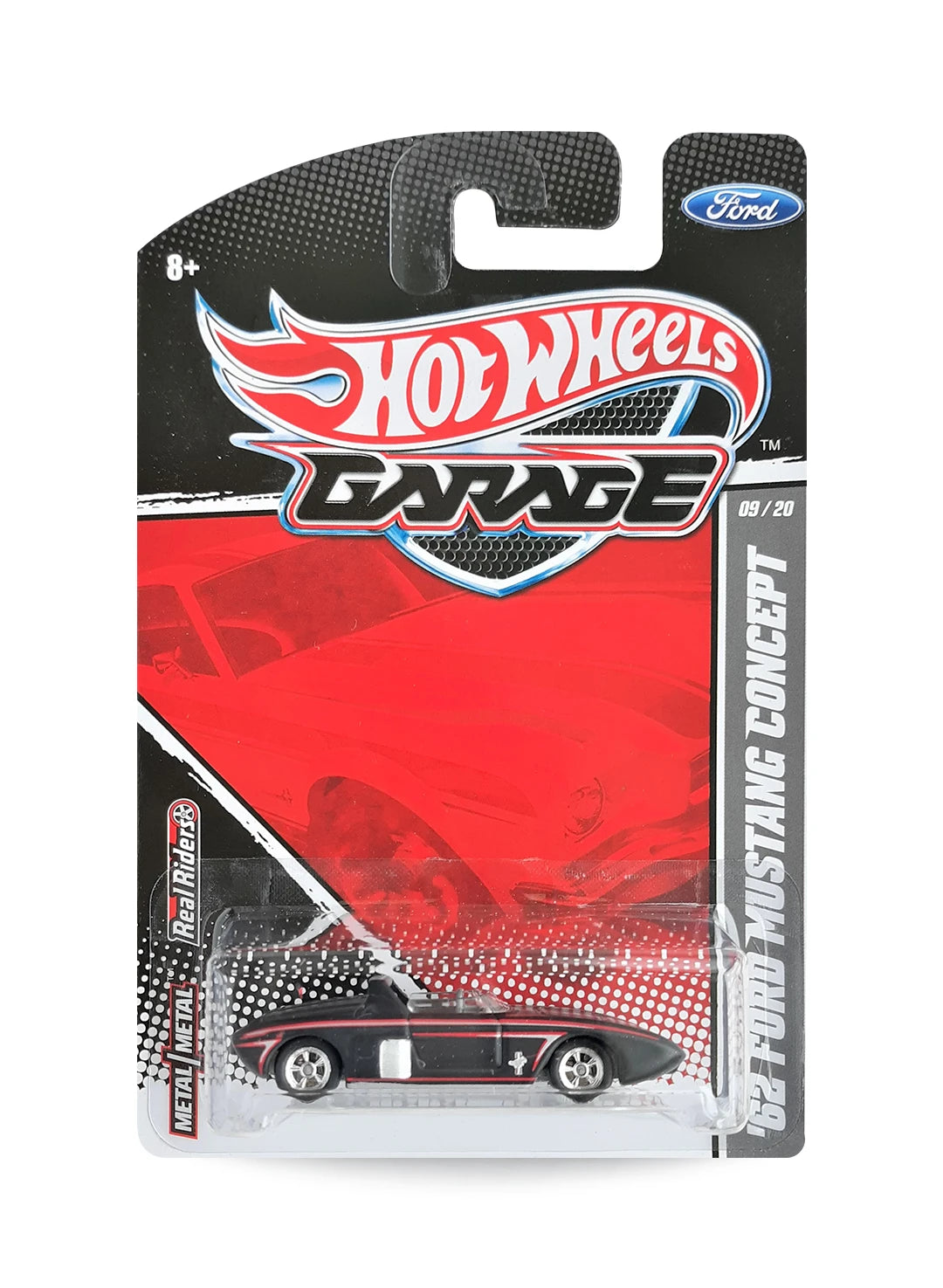Hot Wheels Ford Garage 2011 Ford '62 Ford Mustang Concept 1:64 – Satin Black