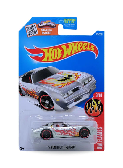 Hot Wheels Walmart Exclusive ZAMAC Editions 2016 Pontiac '77 Firebird 1:64 – ZAMAC