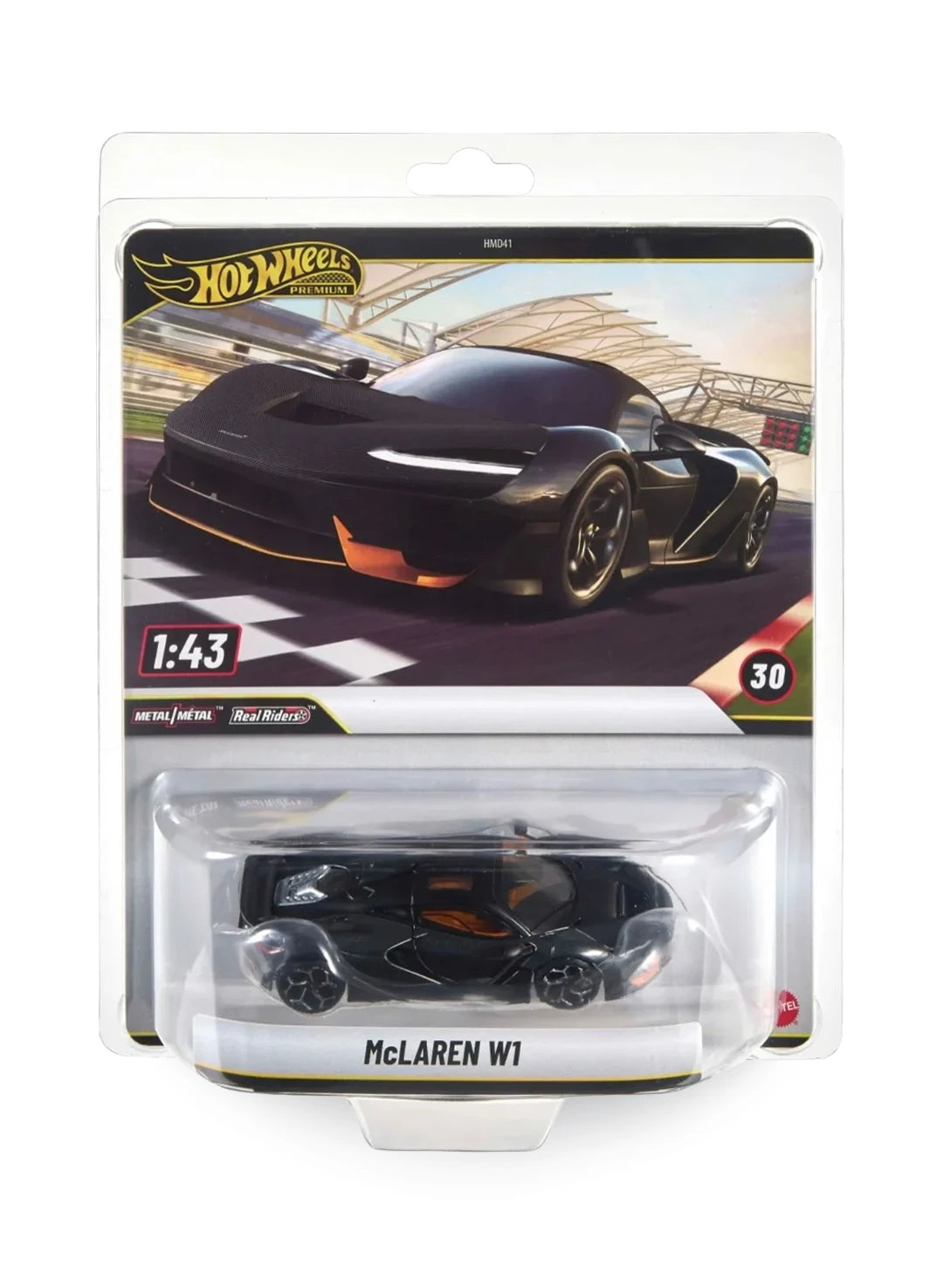 Hot Wheels Premium Singles 1:43 2026 McLaren W1 1:43 – Graphite Grey