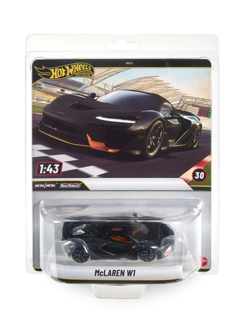 Hot Wheels Premium Singles 1:43 2026 McLaren W1 1:43 – Graphite Grey