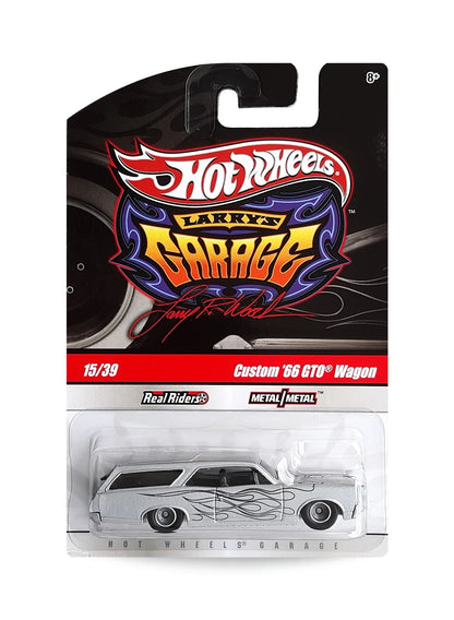 Hot Wheels Garage 2010 Pontiac Custom '66 GTO Wagon 1:64 – Metalflake Grey