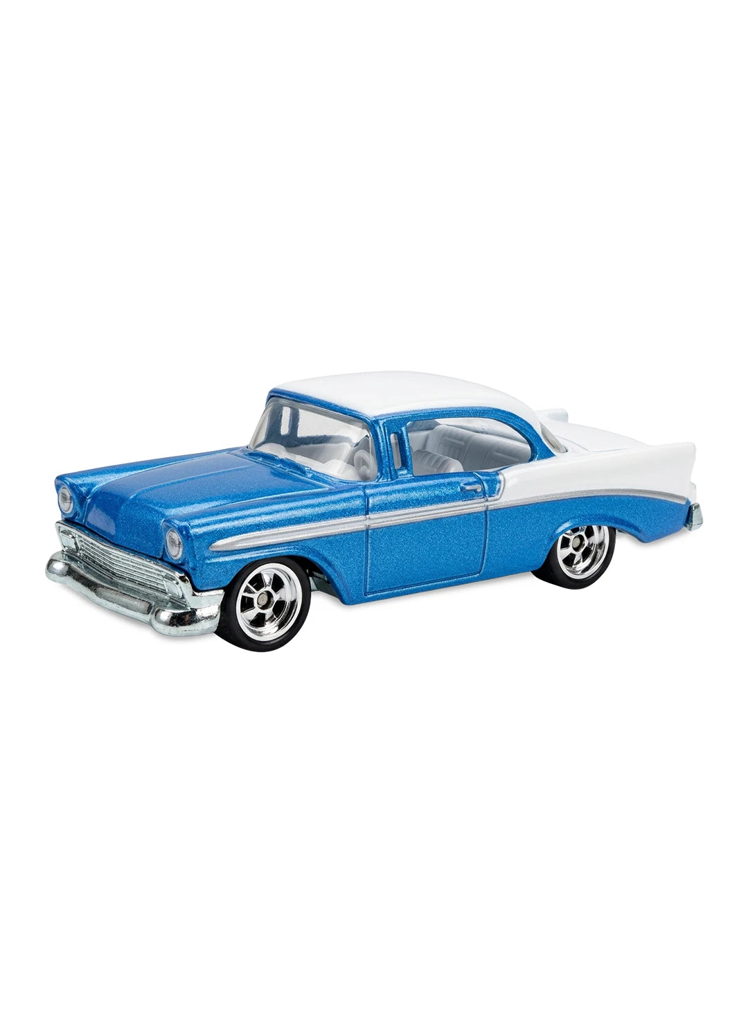 Hot Wheels Larry's Garage 2009 Chevrolet '56 Chevy 1:64 – Metallic Blue & White