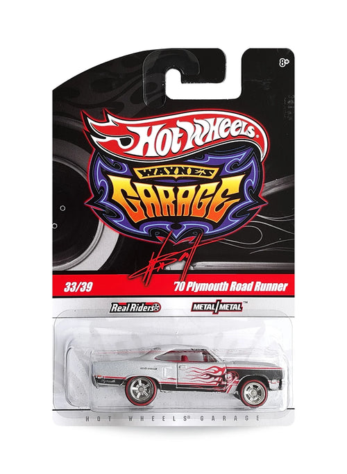 Hot Wheels Garage 2010 Plymouth '70 Plymouth Road Runner 1:64 – Satin Metalflake Gray