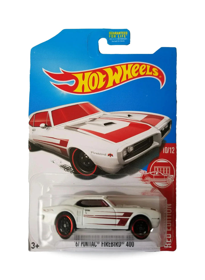 Hot Wheels Red Edition 2017 Pontiac '67 Firebird 400 1:64 White