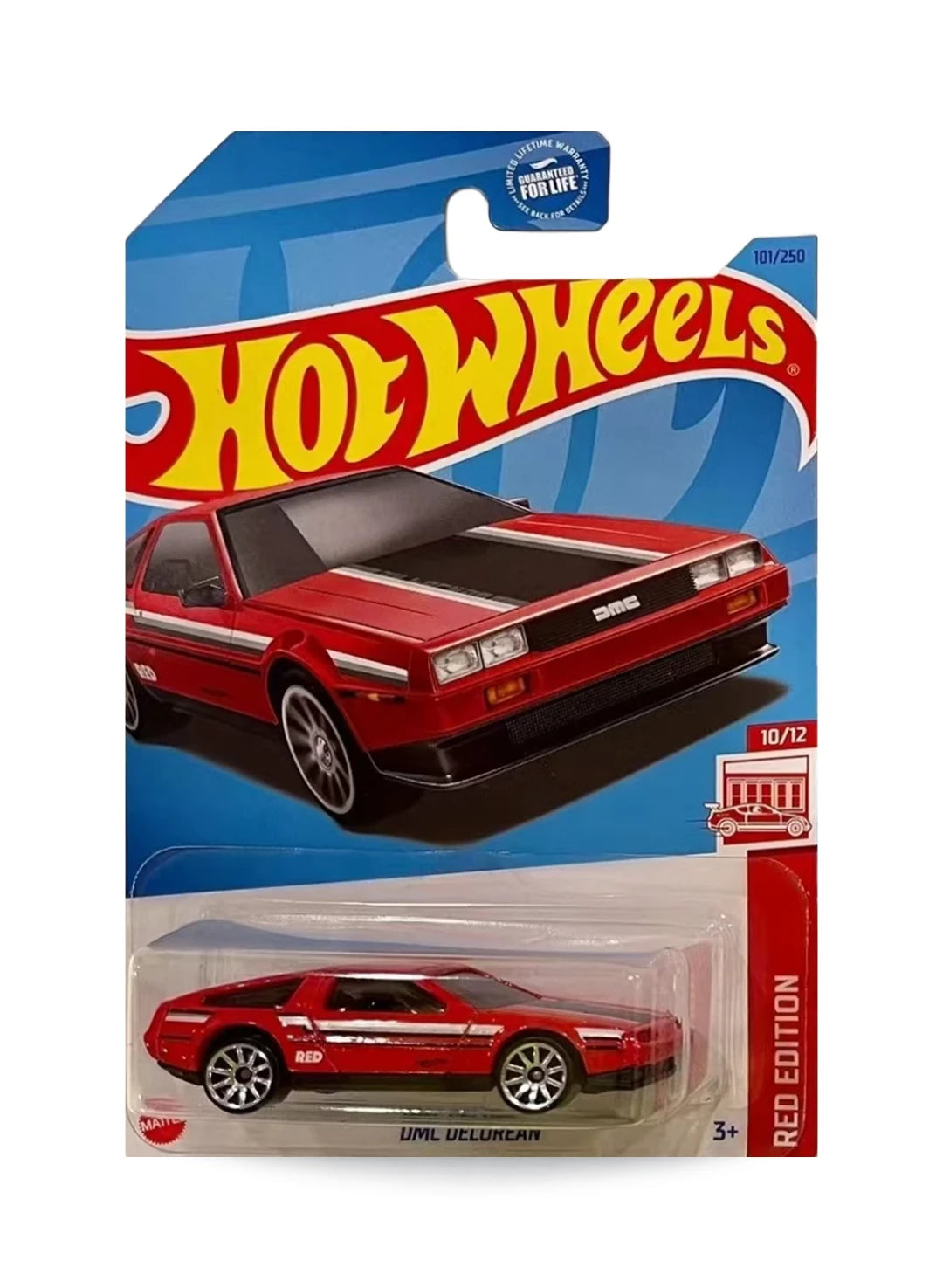 Hot Wheels Red Edition 2023 DMC DeLorean 1:64 Red