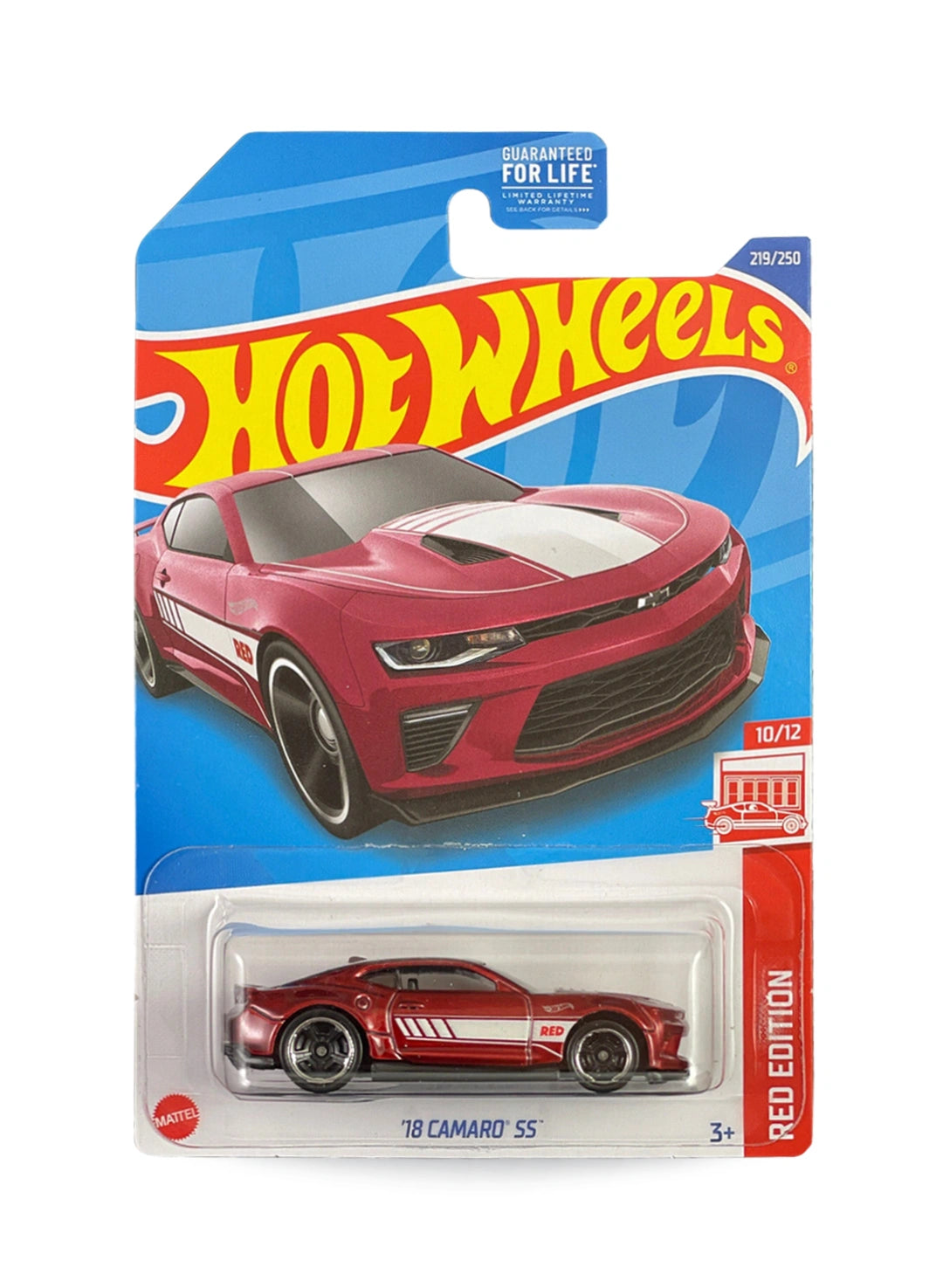 Hot Wheels Red Edition 2022 Chevrolet '18 Camaro SS 1:64 Red