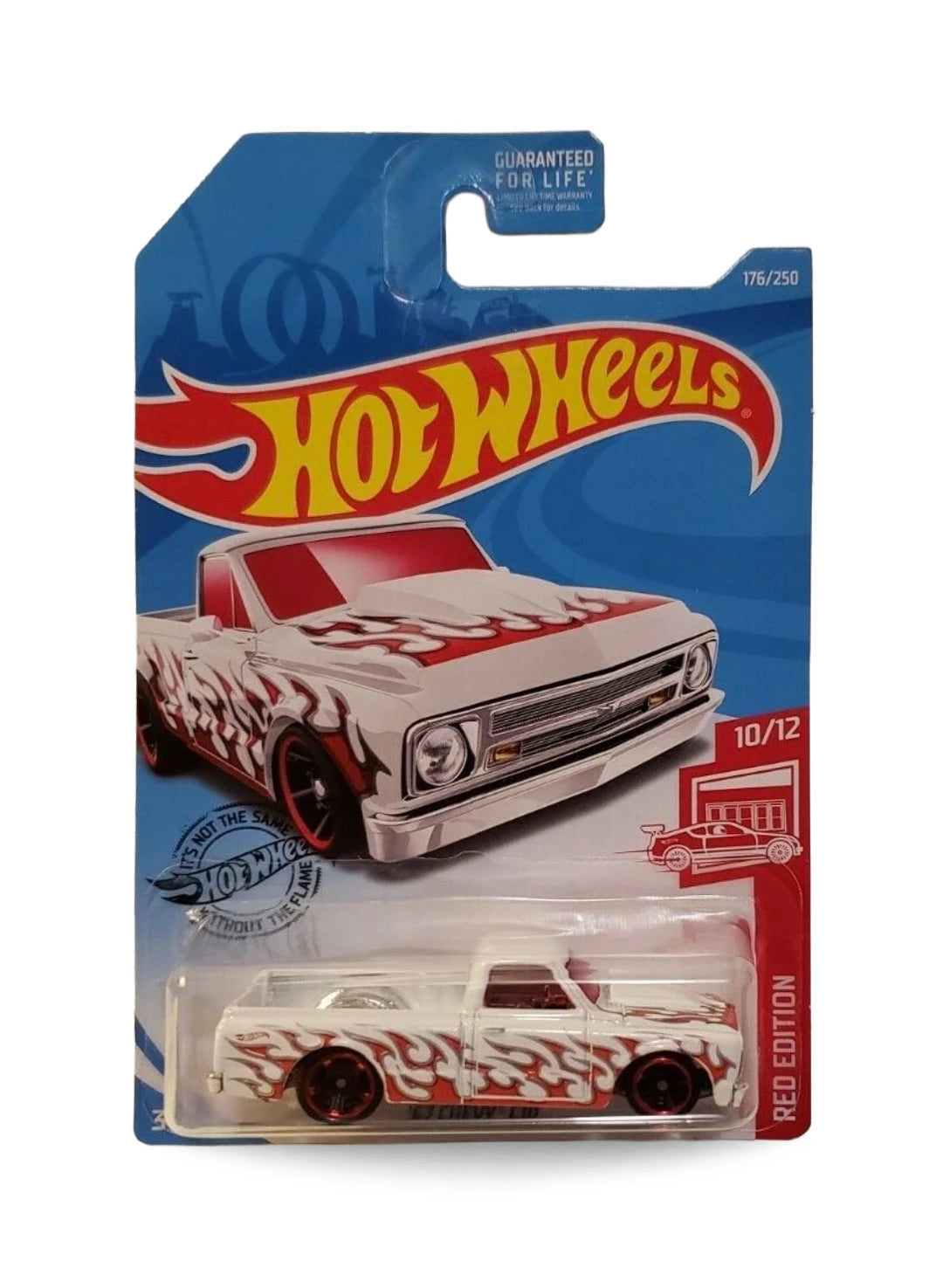 Hot Wheels Red Edition 2019 Chevrolet '67 Chevy C10 1:64 White