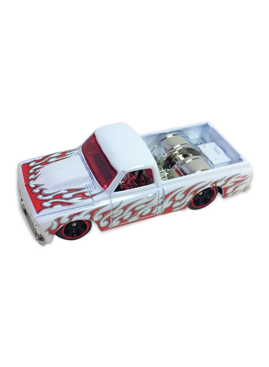 Hot Wheels Red Edition 2019 Chevrolet '67 Chevy C10 1:64 White
