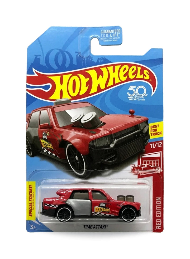 Hot Wheels Red Edition 2018 Time Attaxi 1:64 Red