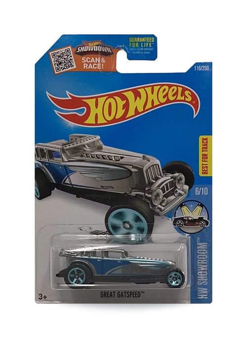 Hot Wheels Walmart Exclusive ZAMAC Editions 2016 Great Gatspeed 1:64 – ZAMAC