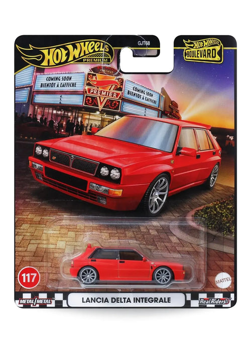 Hot Wheels Boulevard (After 2013) – 2025 Lancia Delta Integrale 1:64 - Red
