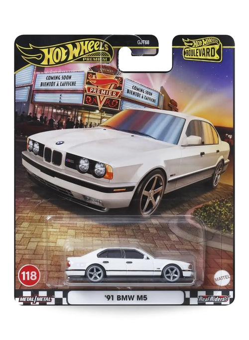 Hot Wheels Boulevard (After 2013) – 2025 BMW '91 BMW M5 1:64 - White