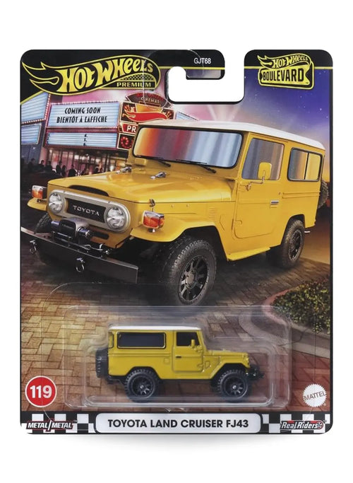 Hot Wheels Boulevard (After 2013) – 2025 Toyota Land Cruiser FJ43 1:64 - Yellow