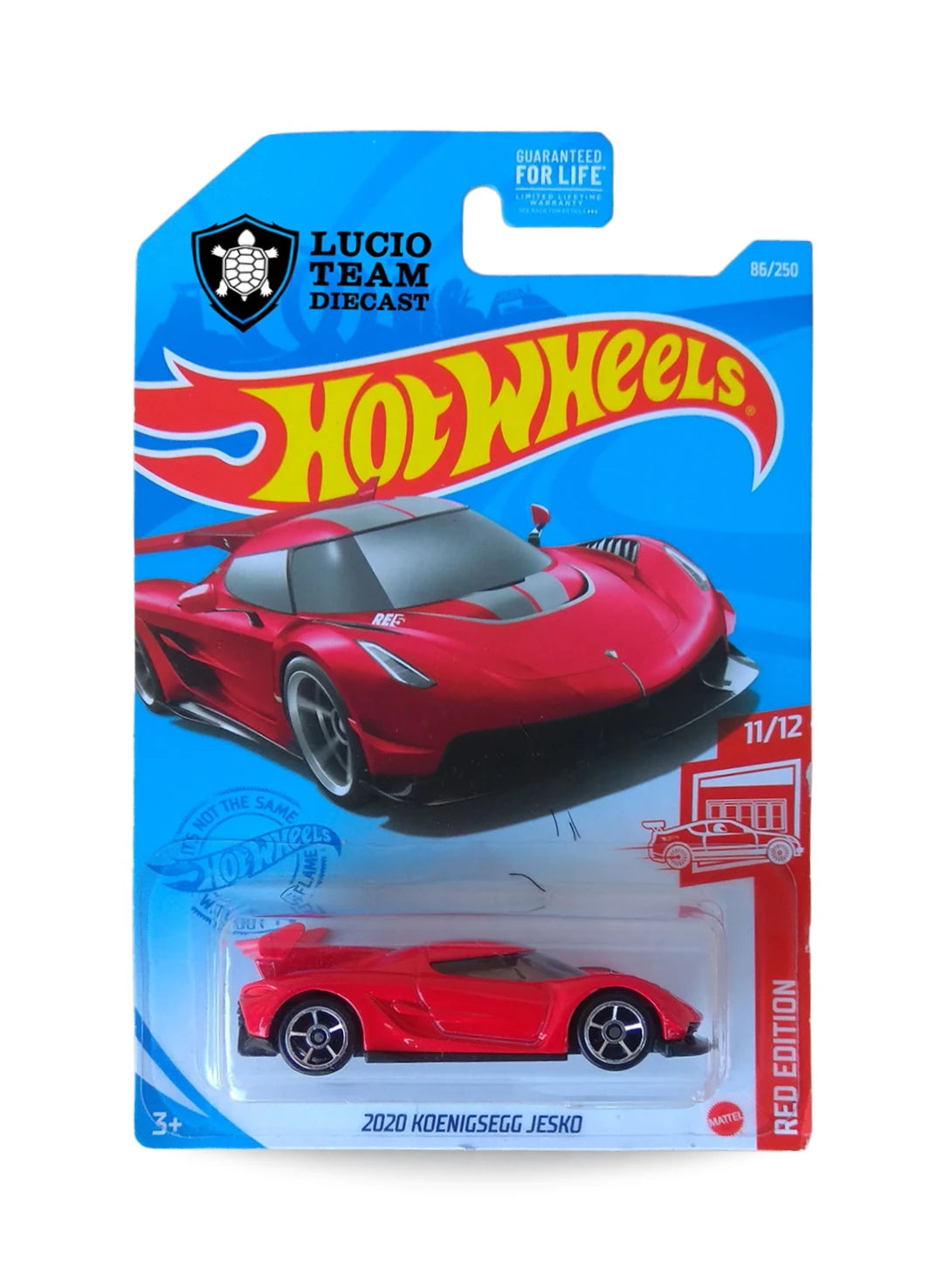 Hot Wheels Red Edition 2021 Koenigsegg 2020 Koenigsegg Jesko 1:64 Red