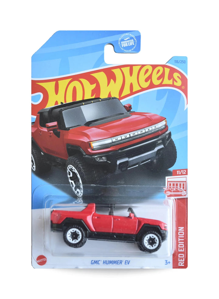Hot Wheels Red Edition 2023 GMC Hummer EV 1:64 Red