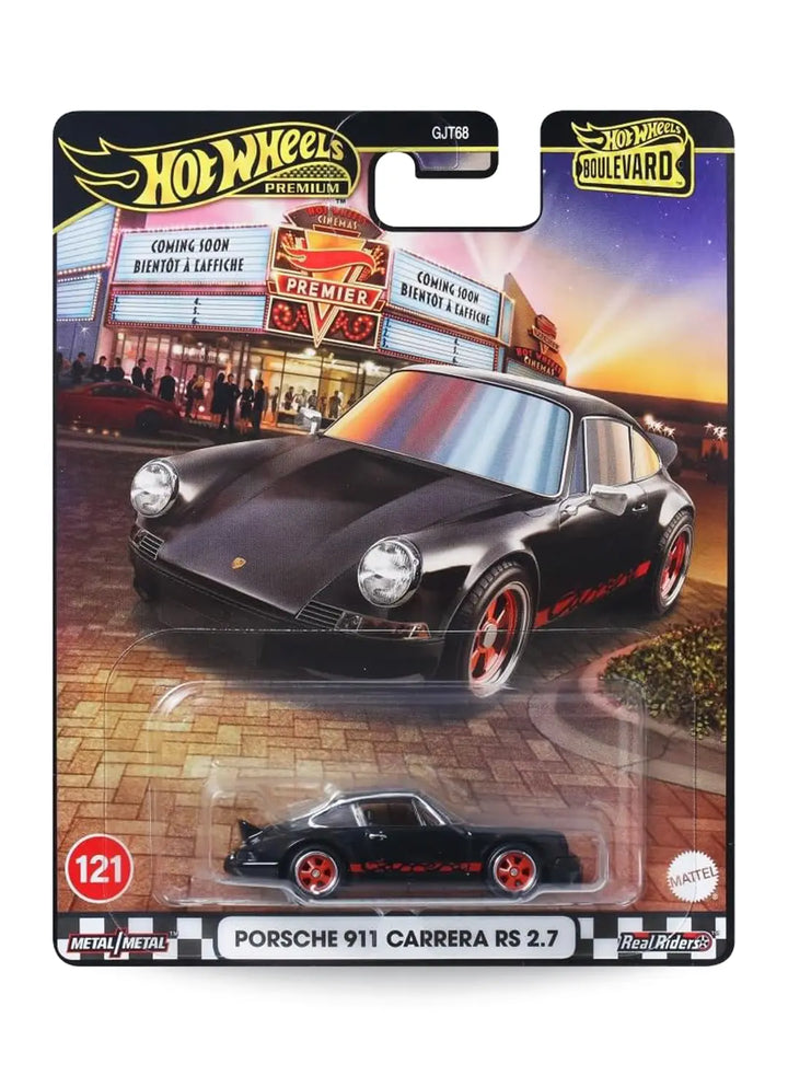 Hot Wheels Boulevard (After 2013) – 2025 Porsche 911 Carrera RS 2.7 1:64 - Black