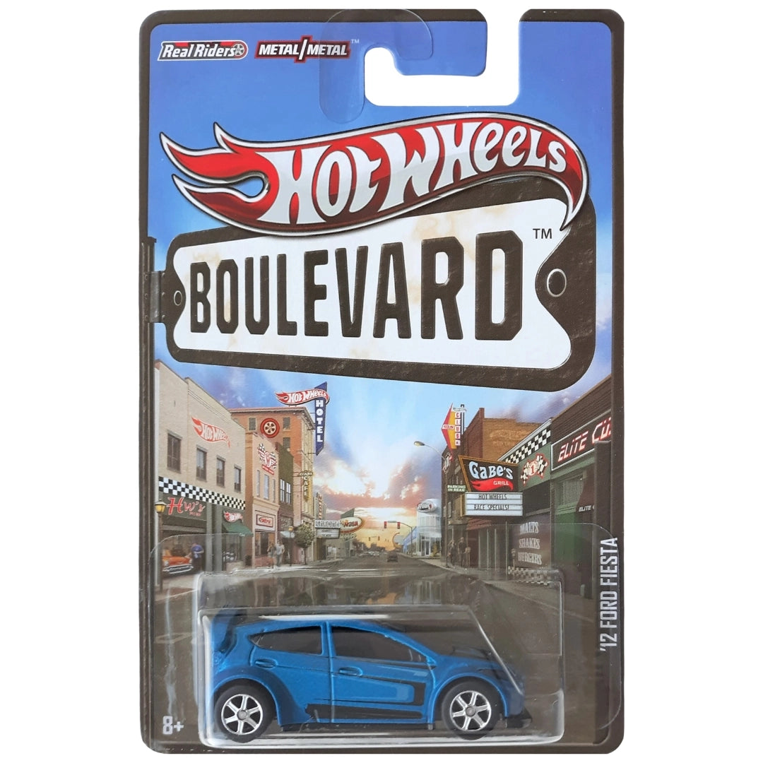 Hot Wheels 1:64 '12 Ford Fiesta Blue