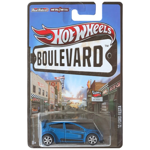 Hot Wheels 1:64 '12 Ford Fiesta Blue