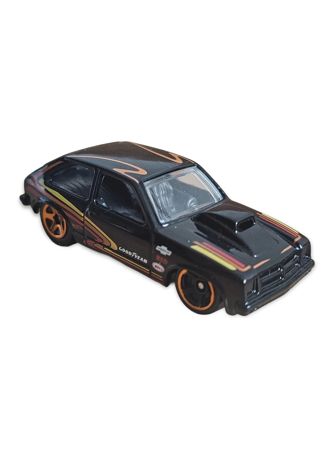 Hot Wheels Red Edition 2023 Chevrolet '76 Chevette 1:64 Black