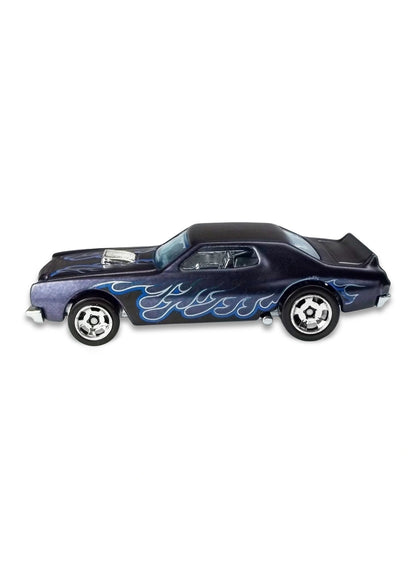 Hot Wheels Cool Classics 2014 '73 Ford Gran Torino 1:64 – Spectrafrost Black