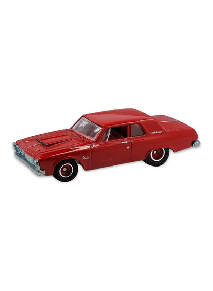 Hot Wheels Mopar Garage 2011 Plymouth '63 Plymouth Belvedere 426 Max Wedge 1:64 – Metallic Red