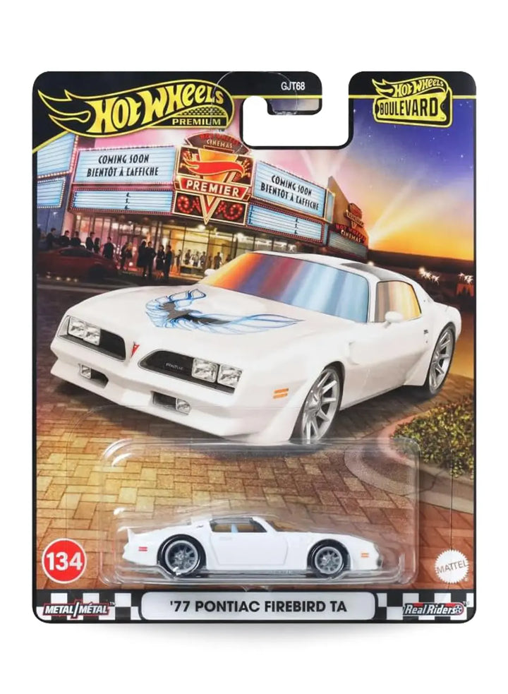 Hot Wheels Boulevard (After 2013) – 2025 '77 Pontiac Firebird TA 1:64 - White
