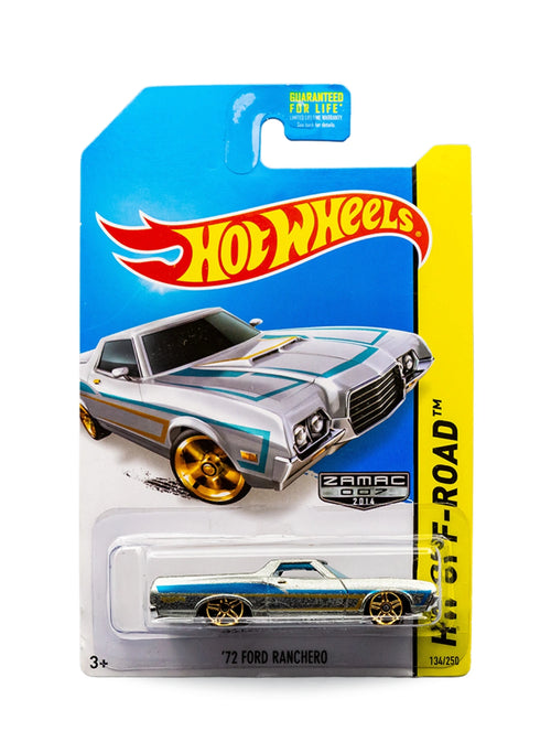 Hot Wheels Walmart Exclusive ZAMAC Editions 2014 Ford Ranchero 1:64 – ZAMAC