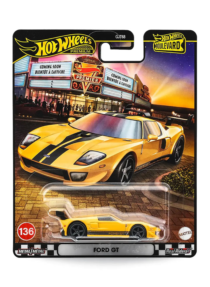 Hot Wheels Boulevard (After 2013) – 2025 Ford GT 1:64 - Speed Yellow Clearcoat