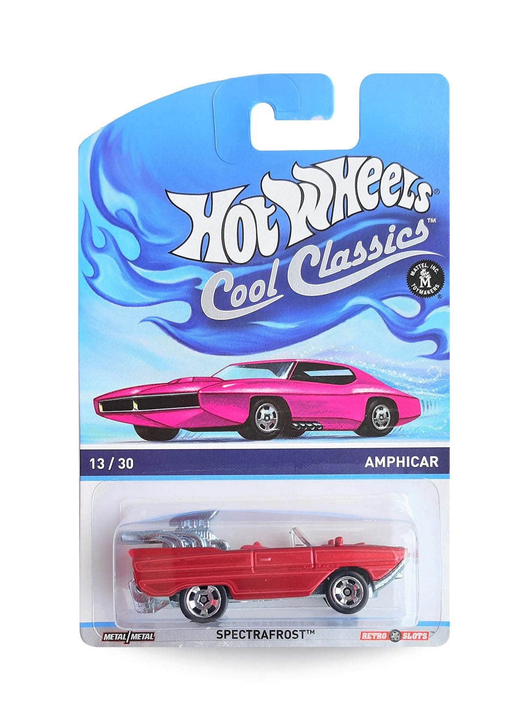 Hot Wheels Cool Classics 2014 Amphicar 1:64 – Spectrafrost Red