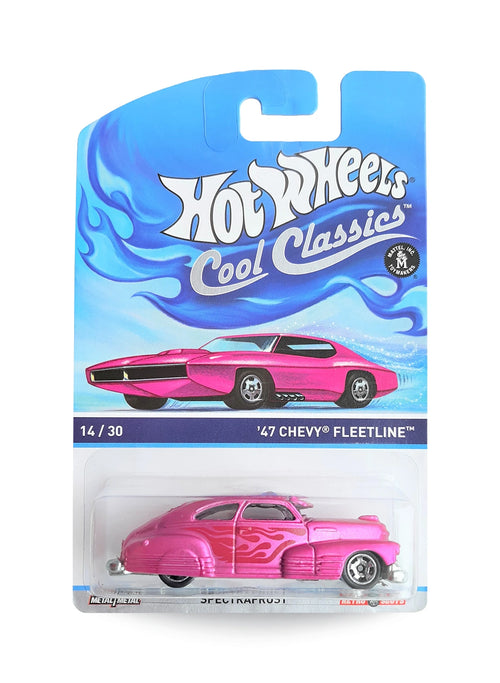 Hot Wheels Cool Classics 2014 '47 Chevy Fleetline 1:64 – Spectrafrost Pink