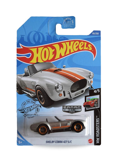 Hot Wheels Walmart Exclusive ZAMAC Editions 2020 Shelby Cobra 427 S/C 1:64 – ZAMAC