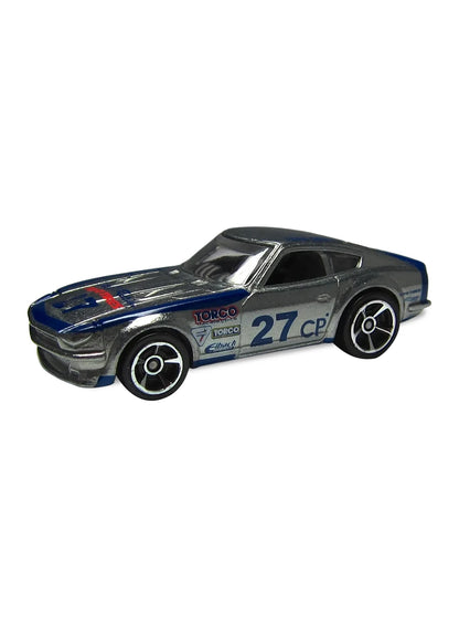 Hot Wheels Walmart Exclusive ZAMAC Editions 2013 Datsun 240Z 1:64 – ZAMAC - Red Tampo Variation