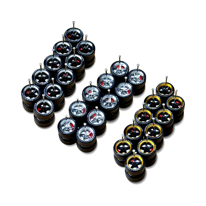 15x Sets NEW Alloy 11mm for Hot Wheels 83 Silverado 1/64 Drop in Fit MIX COLORS