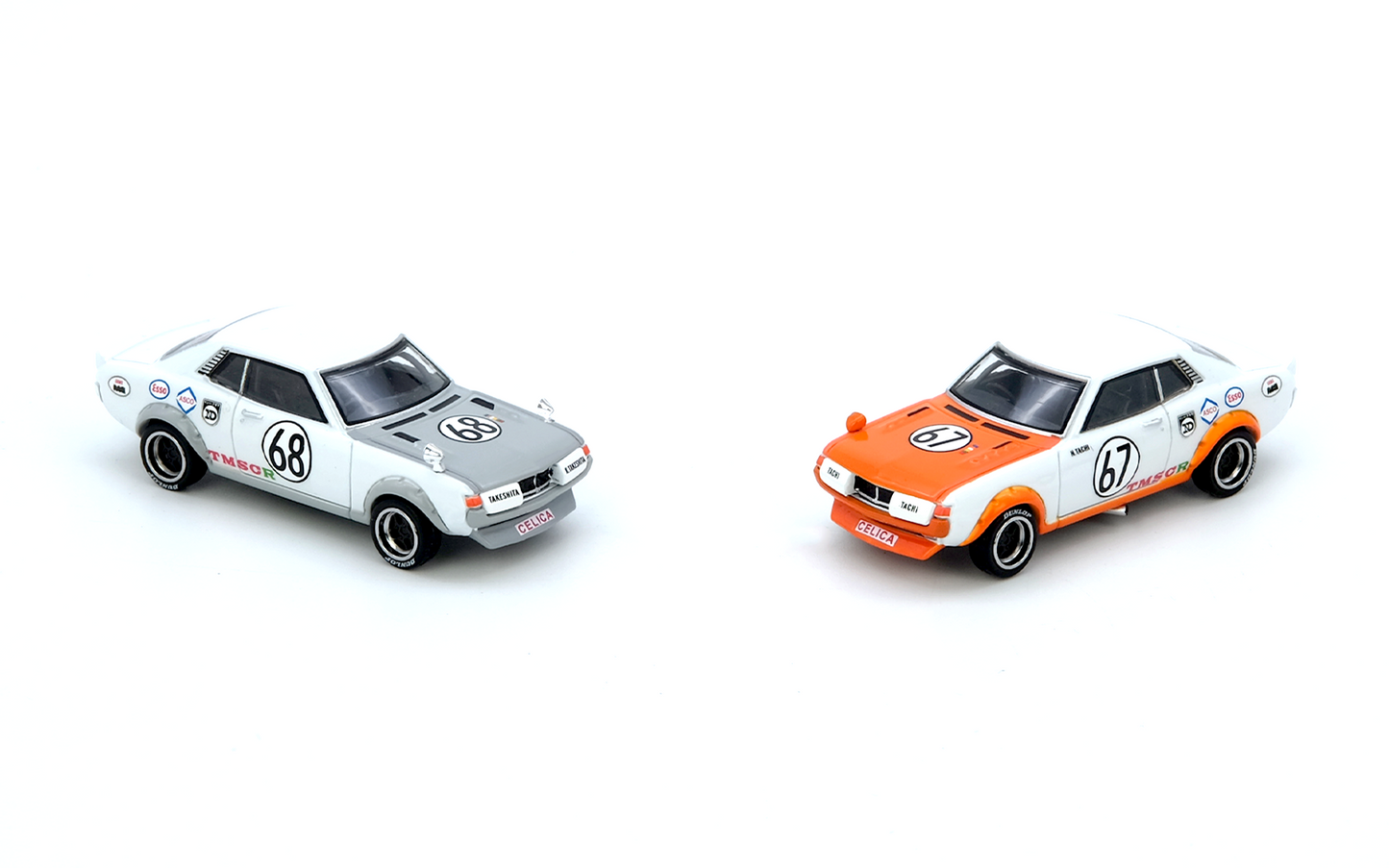 Toyota Celica 1600GT (TA22) #67 & #68 Nippon Grand Prix 1972 Box Set Collection
