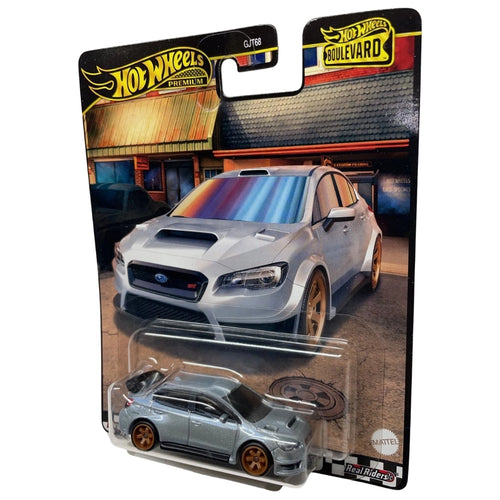 Hot Wheels 1:64 '16 Subaru WRX STI Metalflake Silver
