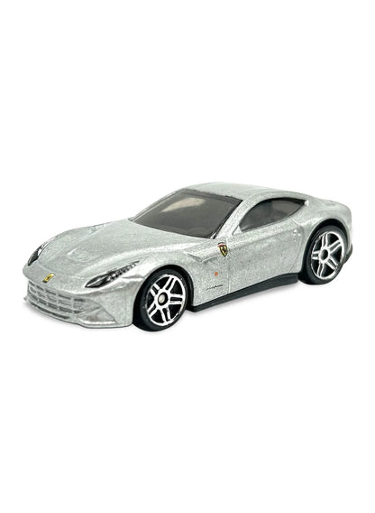 Hot Wheels Walmart Exclusive ZAMAC Editions 2013 Ferrari F12berlinetta 1:64 – ZAMAC