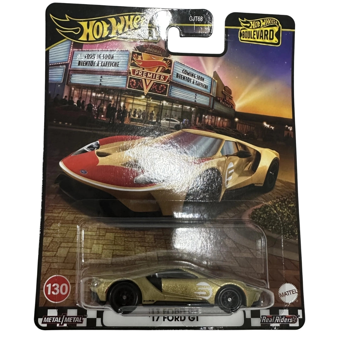 Hot Wheels 1:64 '17 Ford GT Holman Moody Gold