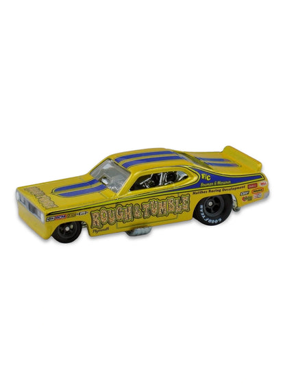 Hot Wheels Dragstrip Demons 2009 '70 Plymouth Duster Funny Car 1:64 – Yellow