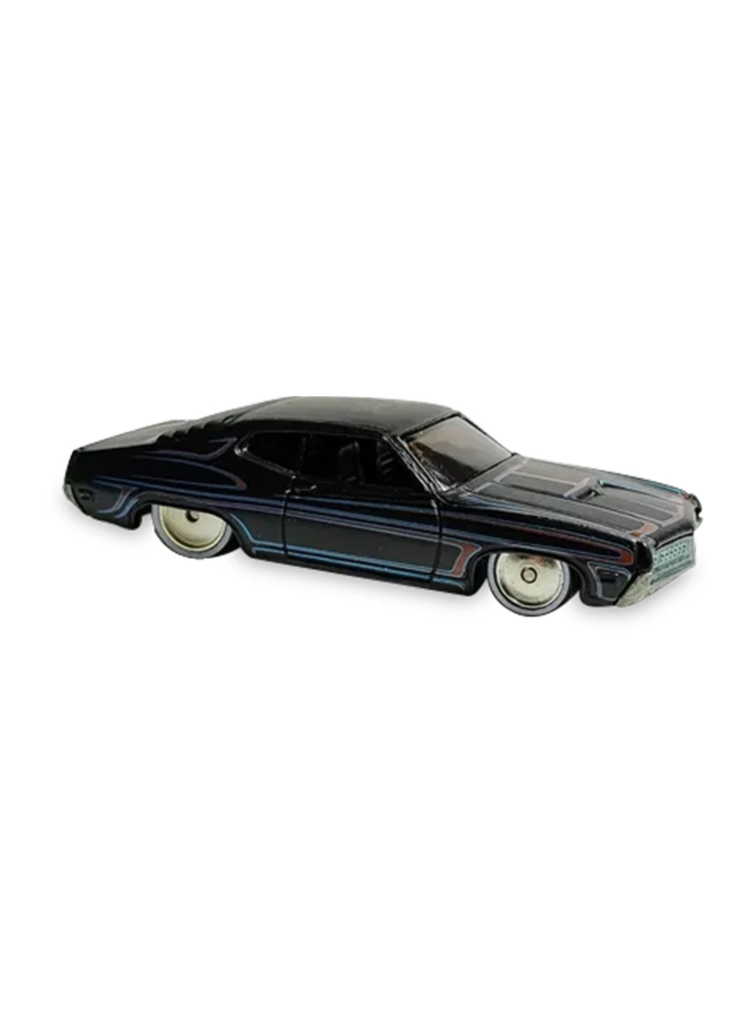 Hot Wheels Ford Garage 2011 Ford '70 Ford Torino 1:64 – Matt Black