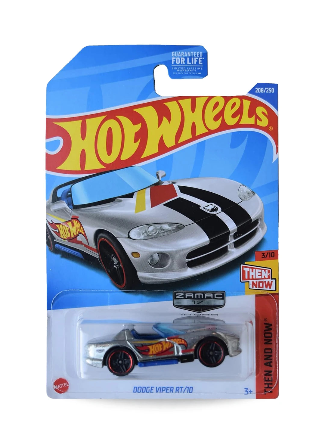 Hot Wheels Walmart Exclusive ZAMAC Editions 2022 Dodge Viper RT/10 1:64 – ZAMAC