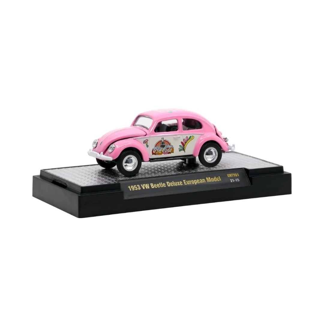 1953 VW Beetle Deluxe European Model - Pink (Coca-Cola Series Release UNTY01)