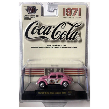 1953 VW Beetle Deluxe European Model - Pink (Coca-Cola Series Release UNTY01)