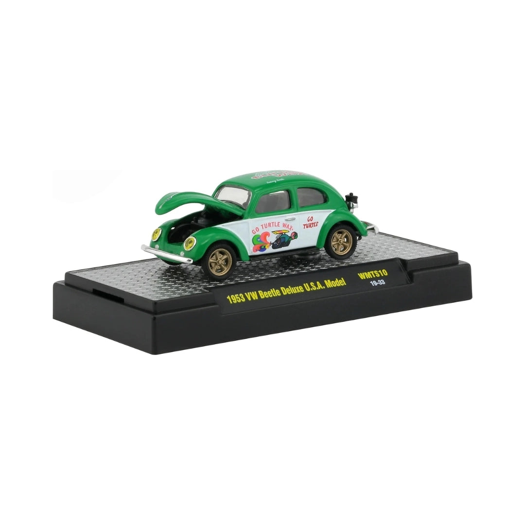 1953 VW Beetle Deluxe U.S.A. Model - Green Turtle Wax (WMTS10)