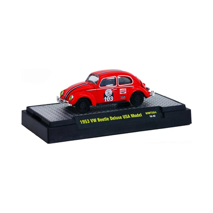 1953 VW Beetle Deluxe USA Model - Red (Rally Historico Transpeninsular Release WMTS04)
