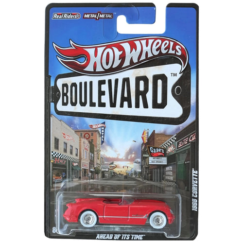 Hot Wheels 1955 Chevrolet Corvette 1:64 - Red